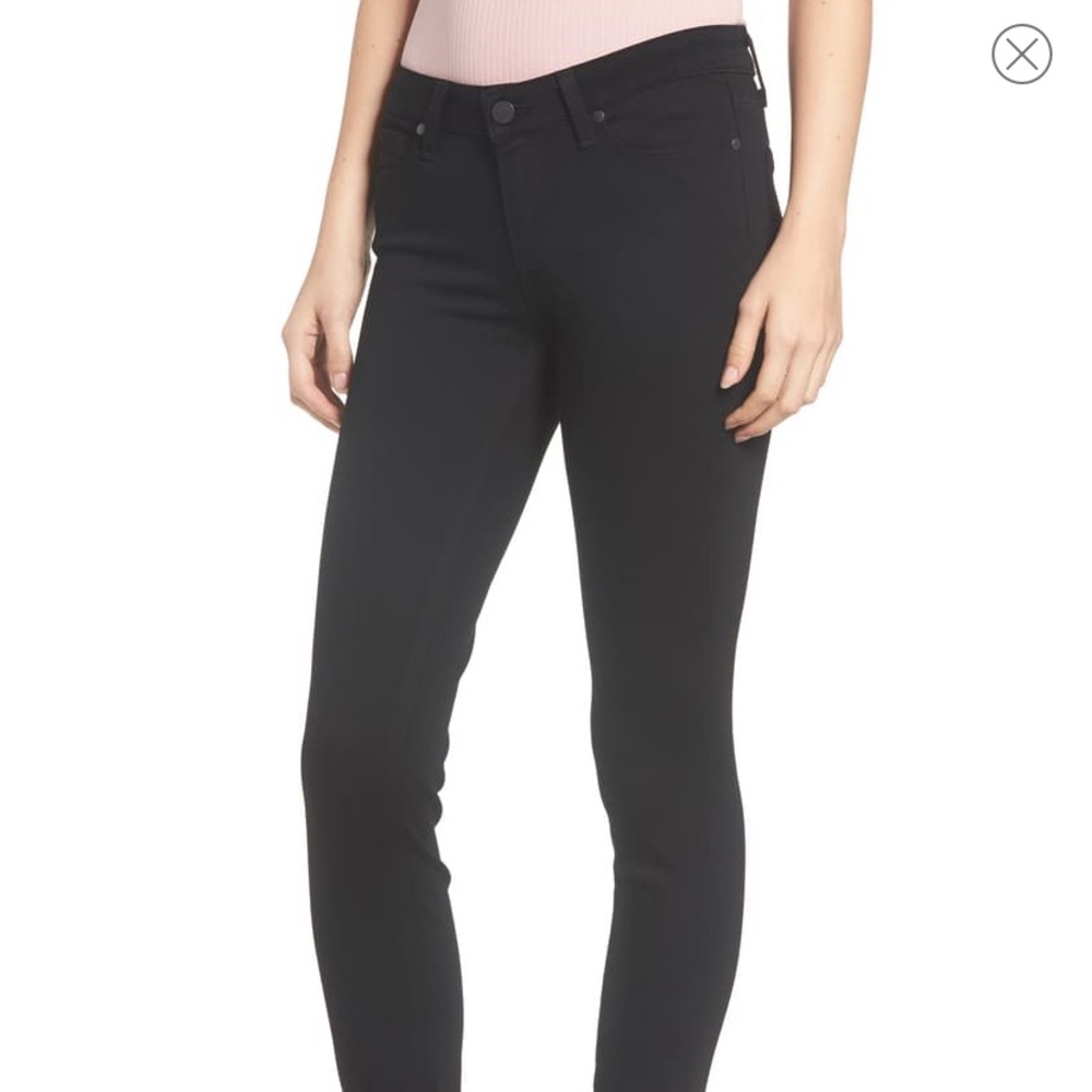 Paige Verdugo Ankle dark wash jeans. Size: 30